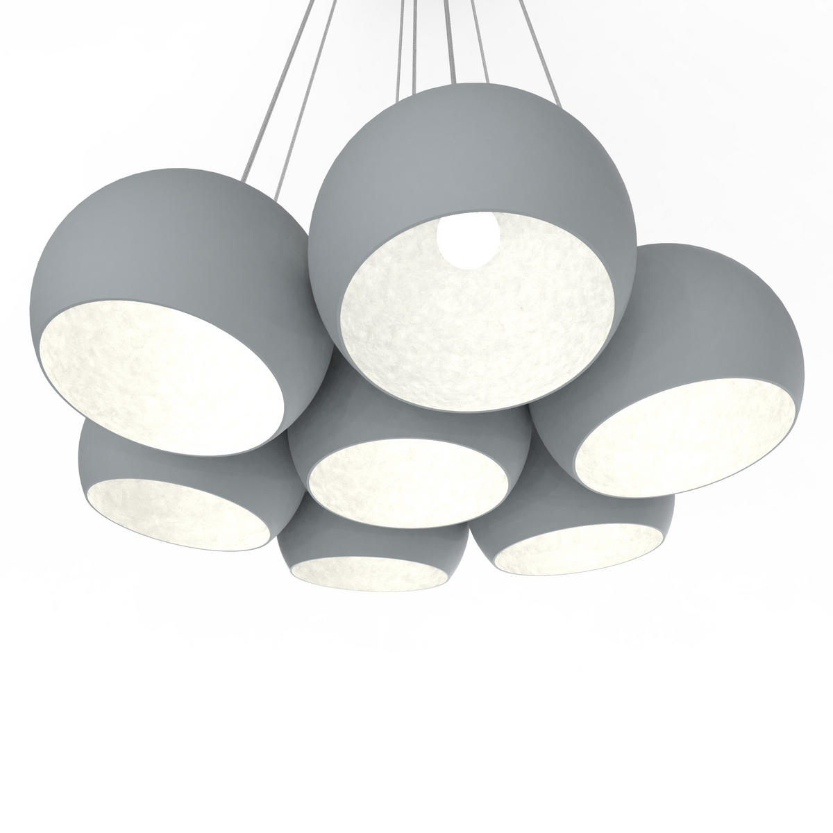 HÄNGELEUCHTE - Weiß, Metall (25/25/20cm) - Lumicom