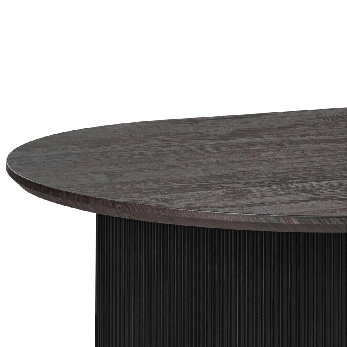 ESSTISCH Schwarz Savory - Schwarz, Holzwerkstoff (180/90/75cm) - Beliani