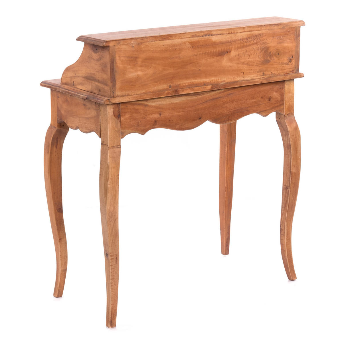 SEKRETÄR Napoleon Mahagoni Massivholz, mit Schublade 08 honigfarben gewachst - Honig, Holz (40/80/92cm) - DESIGN DELIGHTS