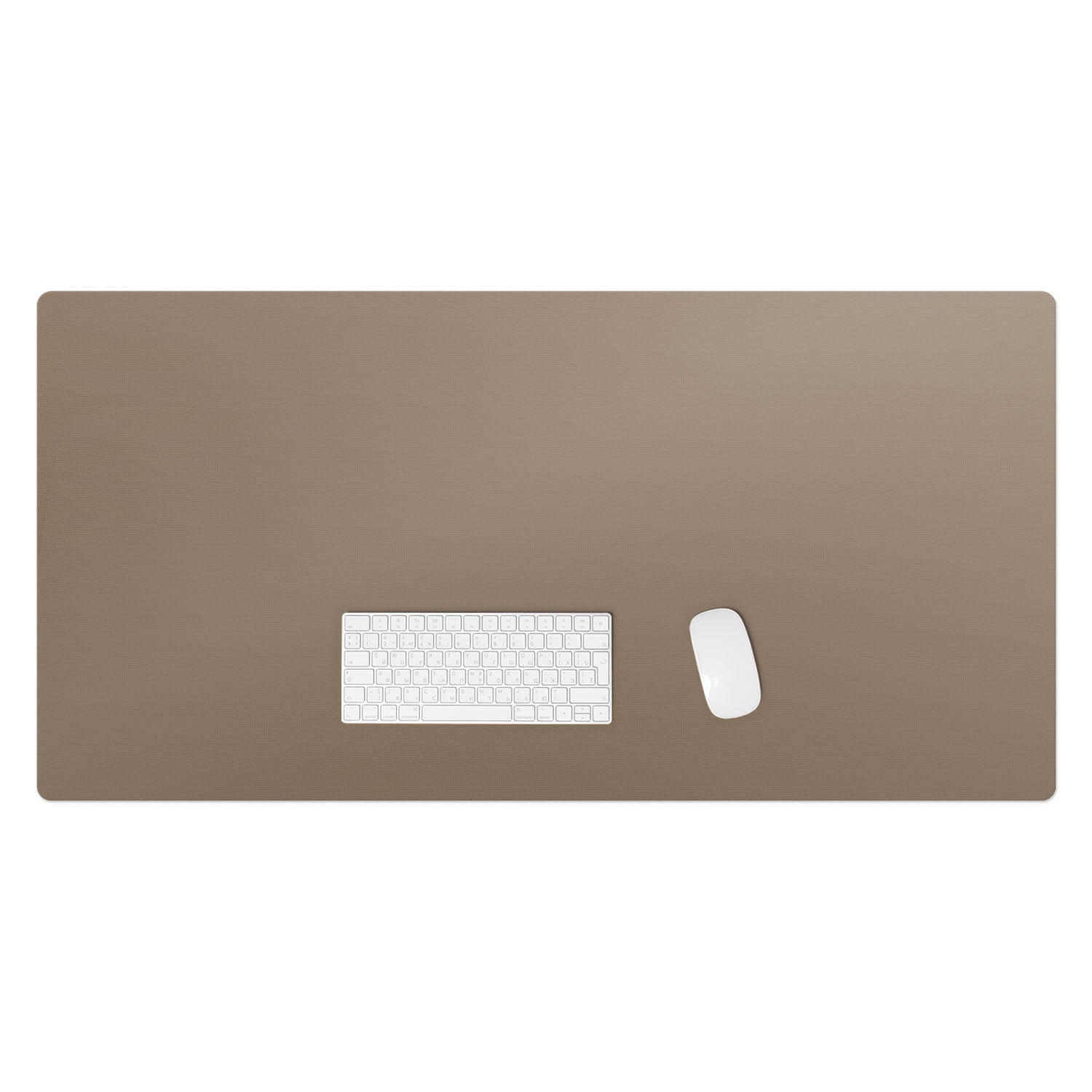 Wallfluent Schreibtischunterlage Walnuss 60x1.6x120 cm