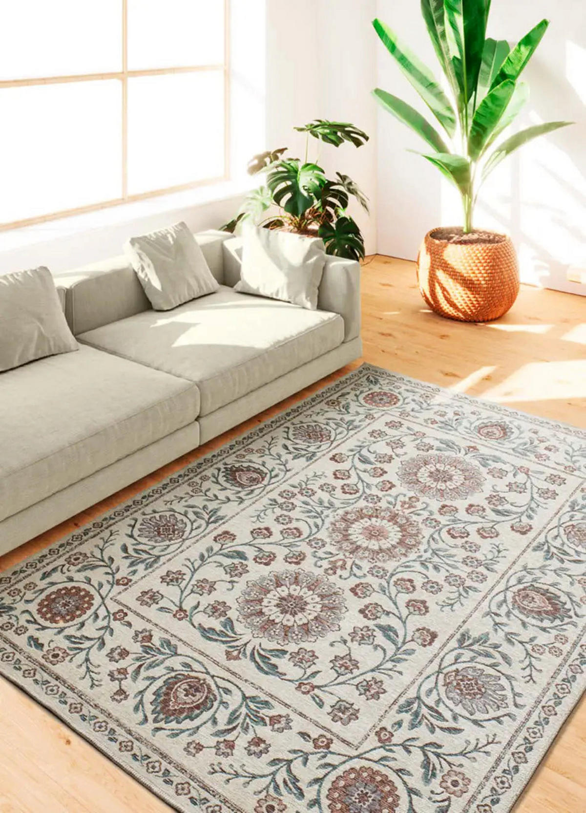 IN- & OUTDOOR-TEPPICH Blau Lua 200/290 cm - Blau, Textil (200/290cm) - Atticgo
