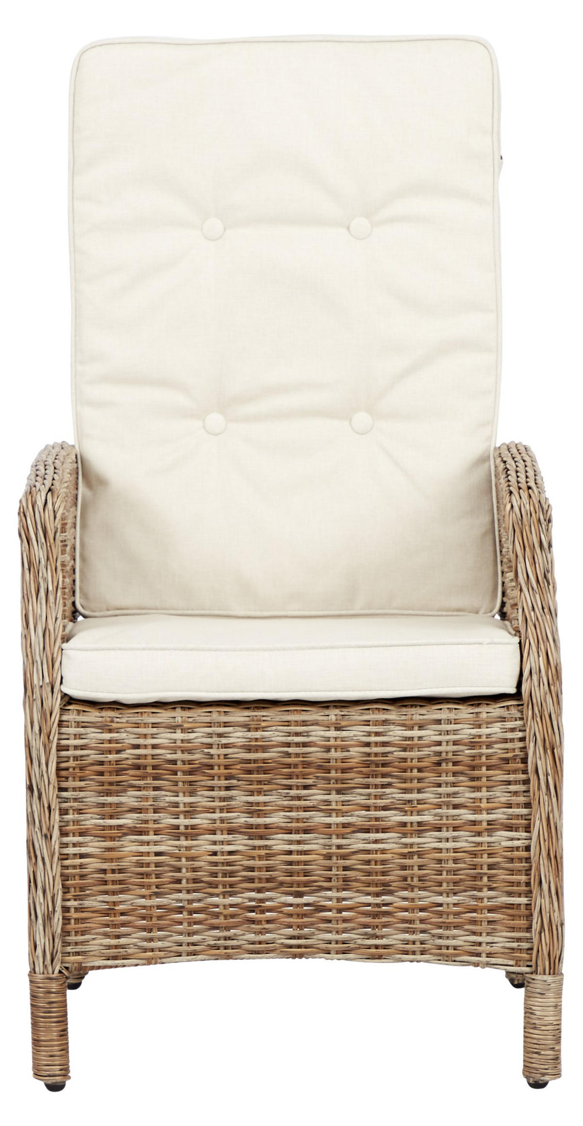 GARTENSTUHL, Gram, Stühle Natur, Rattan, 60 x 70 x 110 cm, 2-teilig - Naturfarben, Naturmaterialen (60/110/70cm) - ebuy24