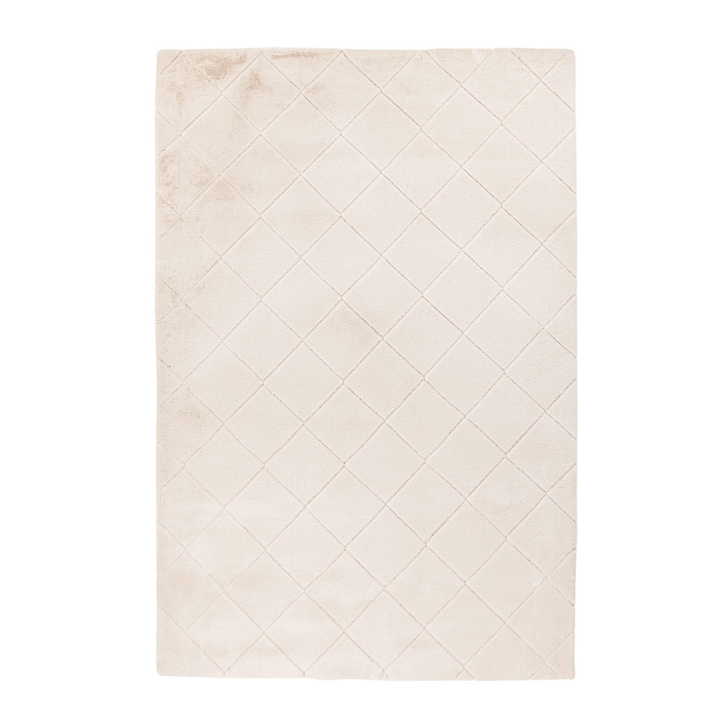 HOCHFLOR-TEPPICH Moment 600 Ivory 80x150 cm - Creme, Textil (80/150cm) - carpet city