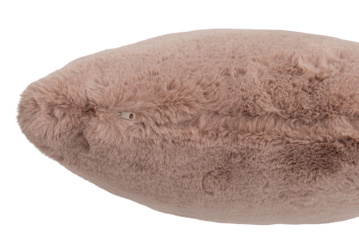 KISSEN CUTIE - Pelz - Rosa - Pink, Fell (45/45cm) - J-Line