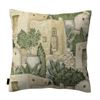 KISSENHÜLLE Mia 43x43 cm - Grün, Textil (43/1cm) - Dekoria