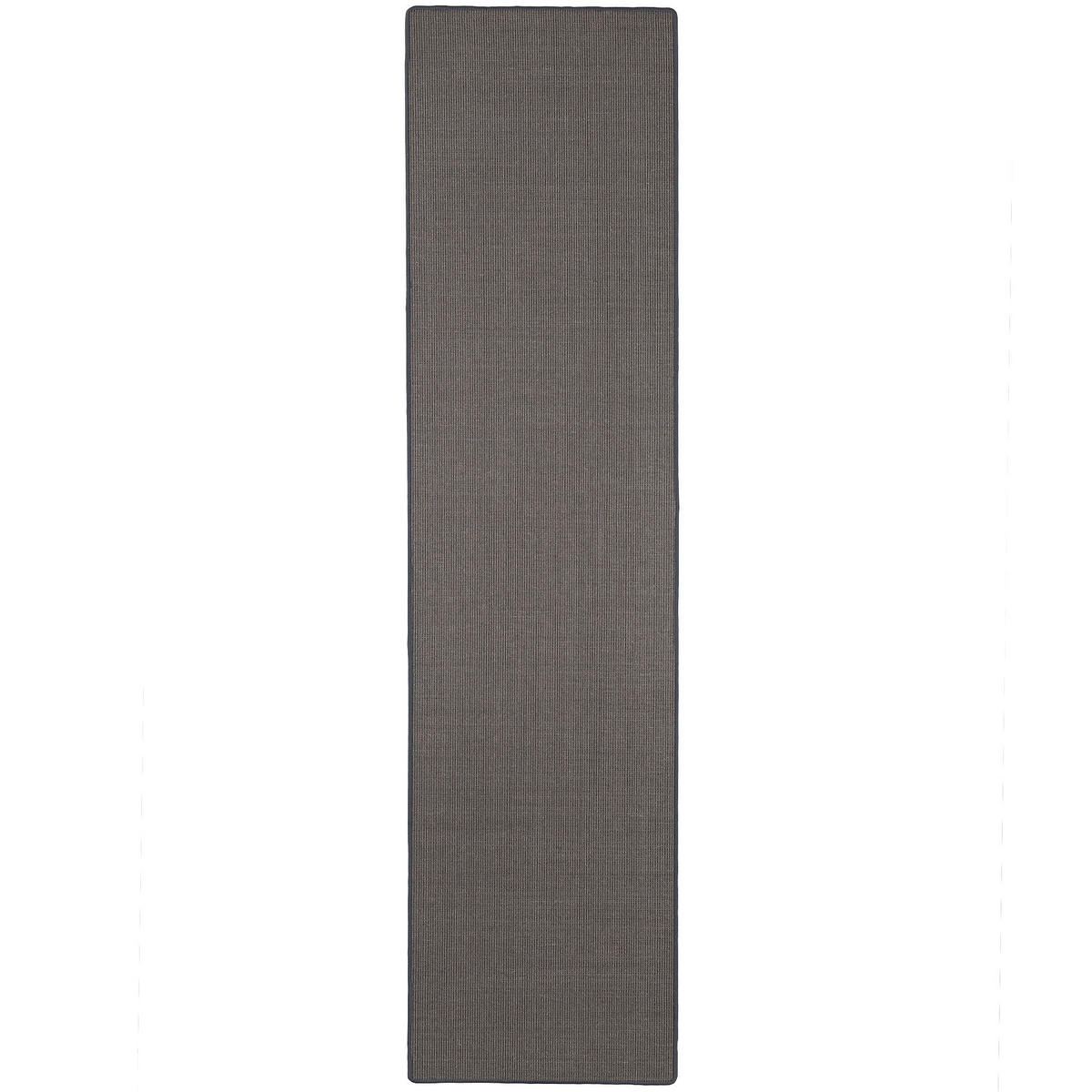 SISAL NATUR LÄUFER TEPPICH - Anthrazit, Textil (100/200cm) - Snapstyle