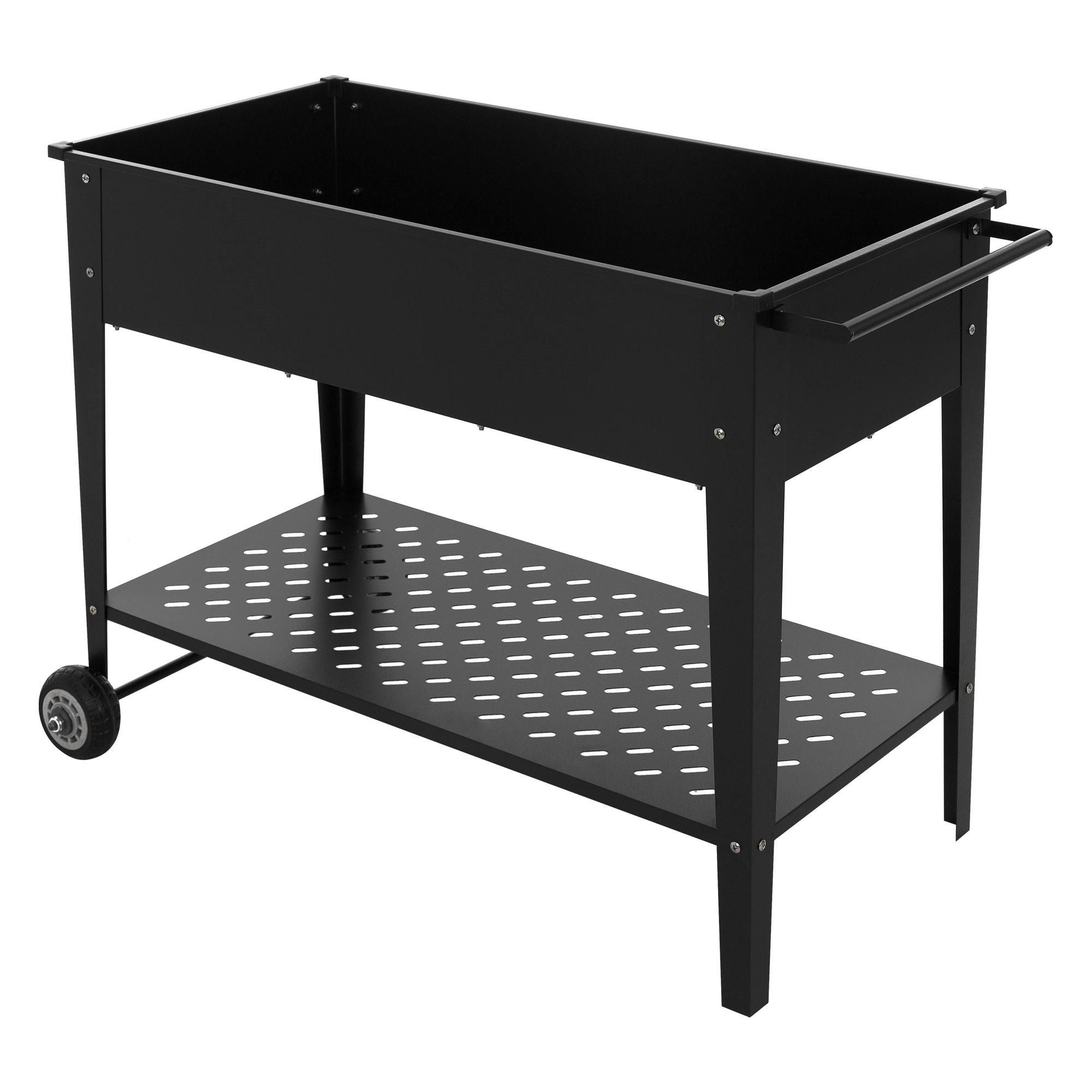 HOCHBEET - Schwarz, Metall (50/79.5/103cm) - ML-DESIGN
