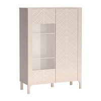 VITRINE Malumi MM-3 103 x 145 x 40,5 cm Kaschmir - Kaschmir, Holzwerkstoff (103/145/40.5cm) - Koseto