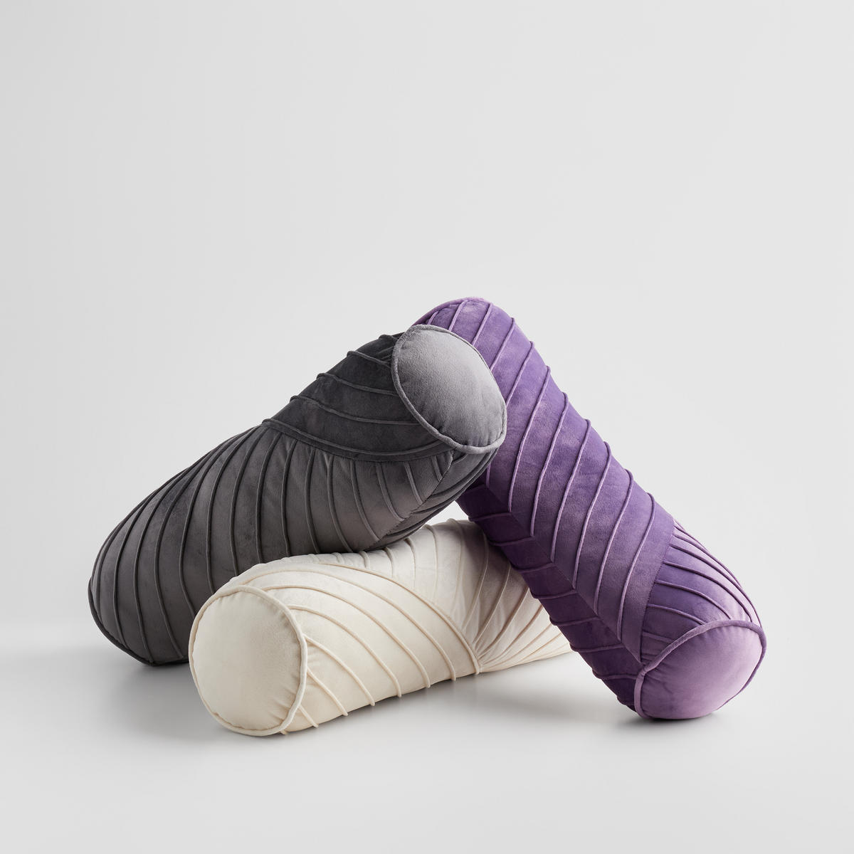 DEKOKISSEN Lisare - Violett, Textil (16cm) - home&you