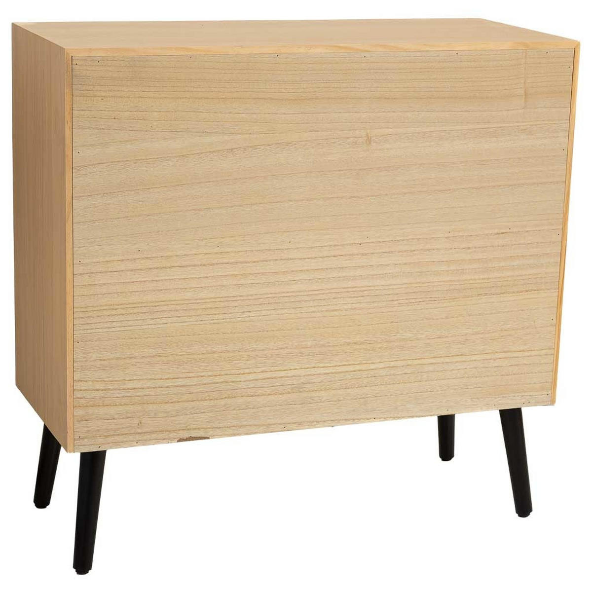 ANRICHTE aus Holz 80x37x101 Cm - Braun, Holz (80/101/37cm) - Wanderlust