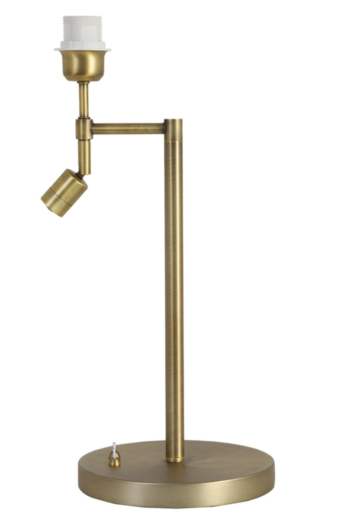 LAMPENFUSS Montana Bronze Ø20/47,5 cm - Bronzefarben, Metall (20/20/47.5cm) - Light & Living