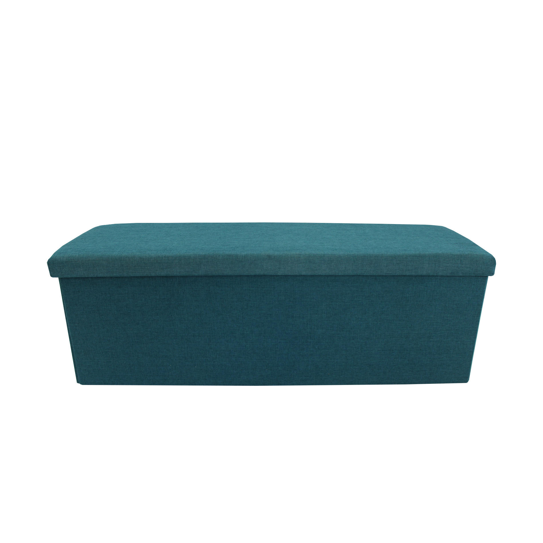 FUSSHOCKER Türkis 38/110/38 cm - Türkis, Textil (38/38/110cm) - Mobili Rebecca