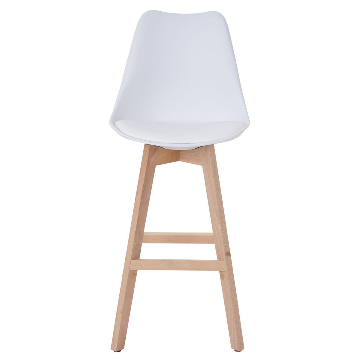 BARHOCKER Weiß 2er-Set - Weiß, Textil (46/110/54cm) - MCW