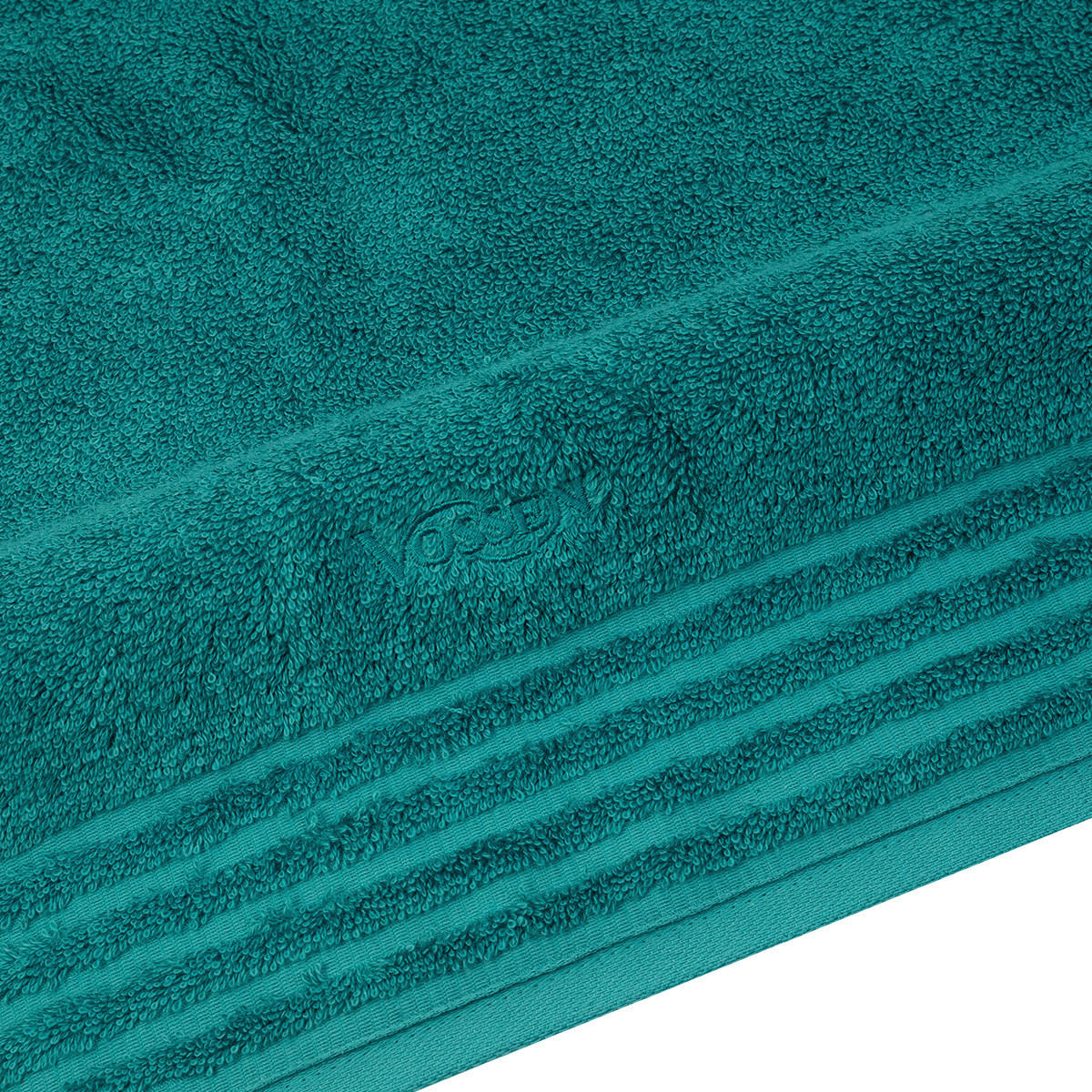 DUSCHTUCH Vienna Style Supersoft 2er-Set - Pastellblau, Textil (50/100cm) - Vossen