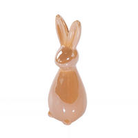 OSTERHASE Figur 16,5 cm - Orange, Keramik (5.5/16.5/6cm) - Boltze Home