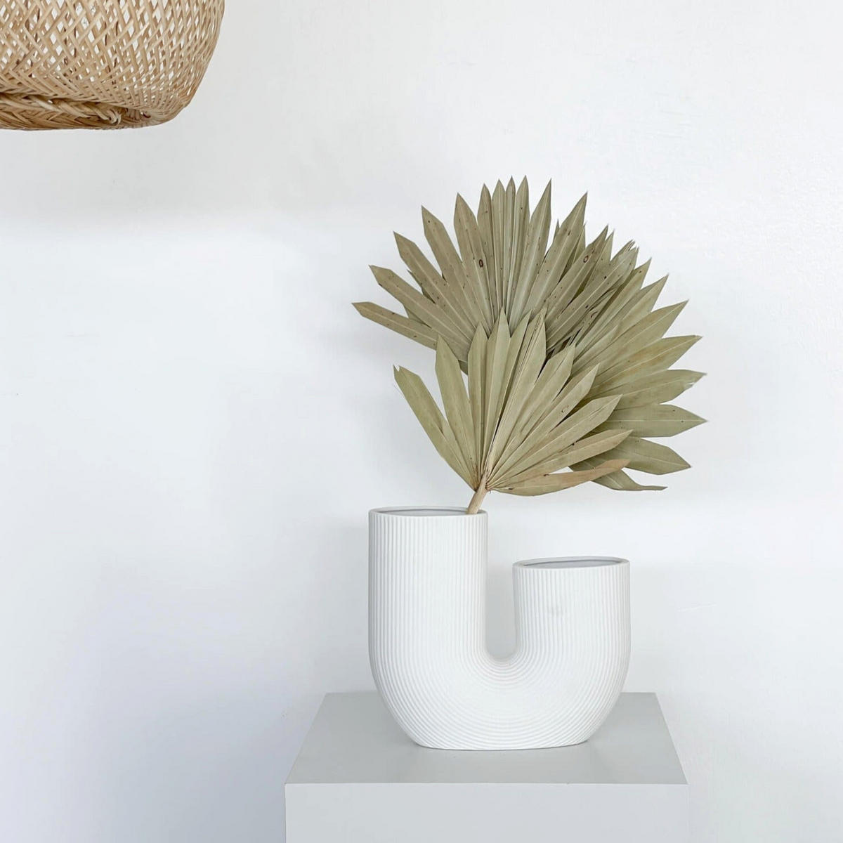 PALMBLATT "Sun Cut" - 1x / lila / 40 cm - Lila, Naturmaterialien (40cm) - Lykke & You