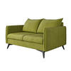 2-SITZER-SOFA Pulse Grün Luxusmicrofaser - Schwarz/Grün, Holz/Textil (138/86/91cm) - S-Style Möbel