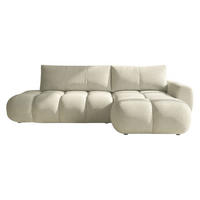 ECKSOFA Mitto O, Seite: Rechts - Beige/Schwarz, Holz/Kunststoff (285/172cm) - MIRJAN24