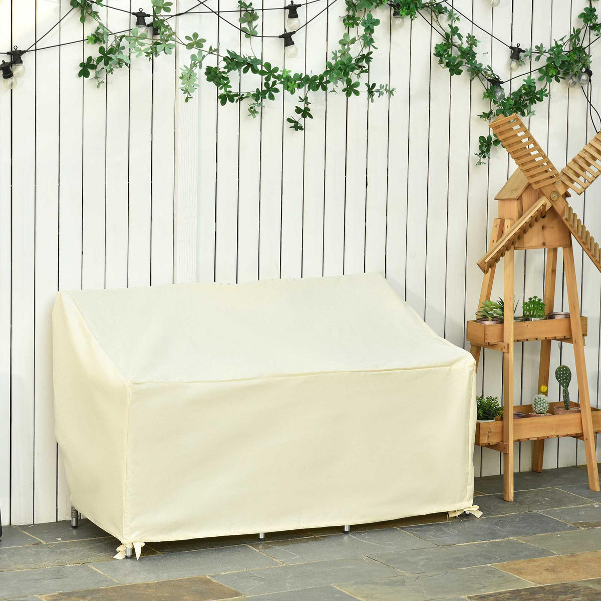 SCHUTZHÜLLE Creme 1 Stück - Beige, Kunststoff/Textil (140/94/84cm) - GiPP