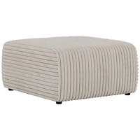TABURETKA NESSARO - Béžová Manšester - čierna/béžová, textil/plast (87/44/96cm) - MKS