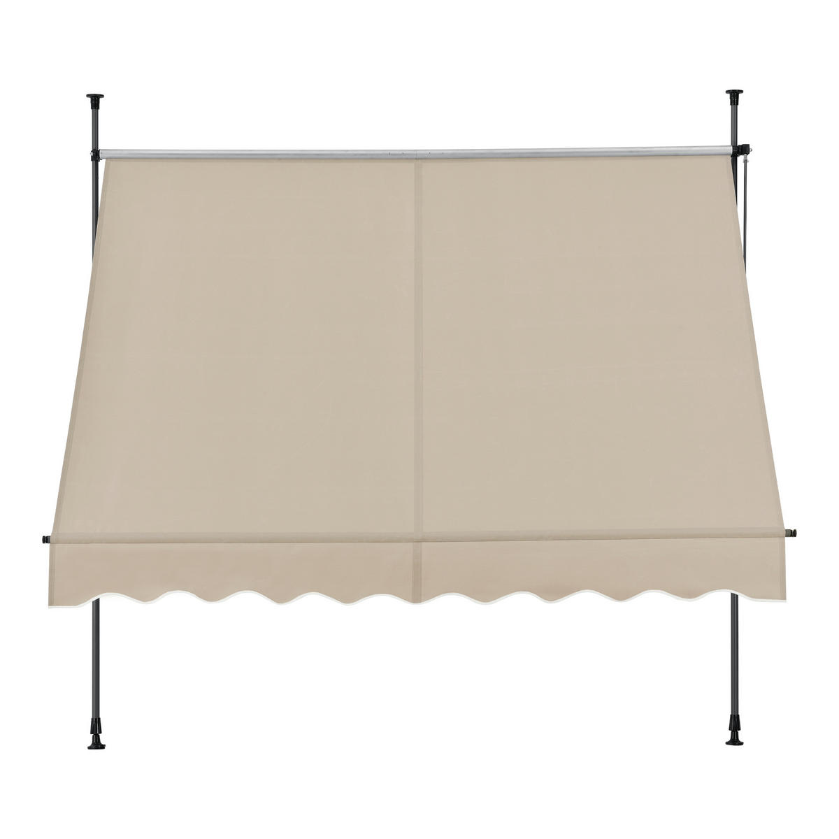 KLEMMMARKISE Stem - Sandfarben, Textil/Metall (200/309/120cm) - pro.tec