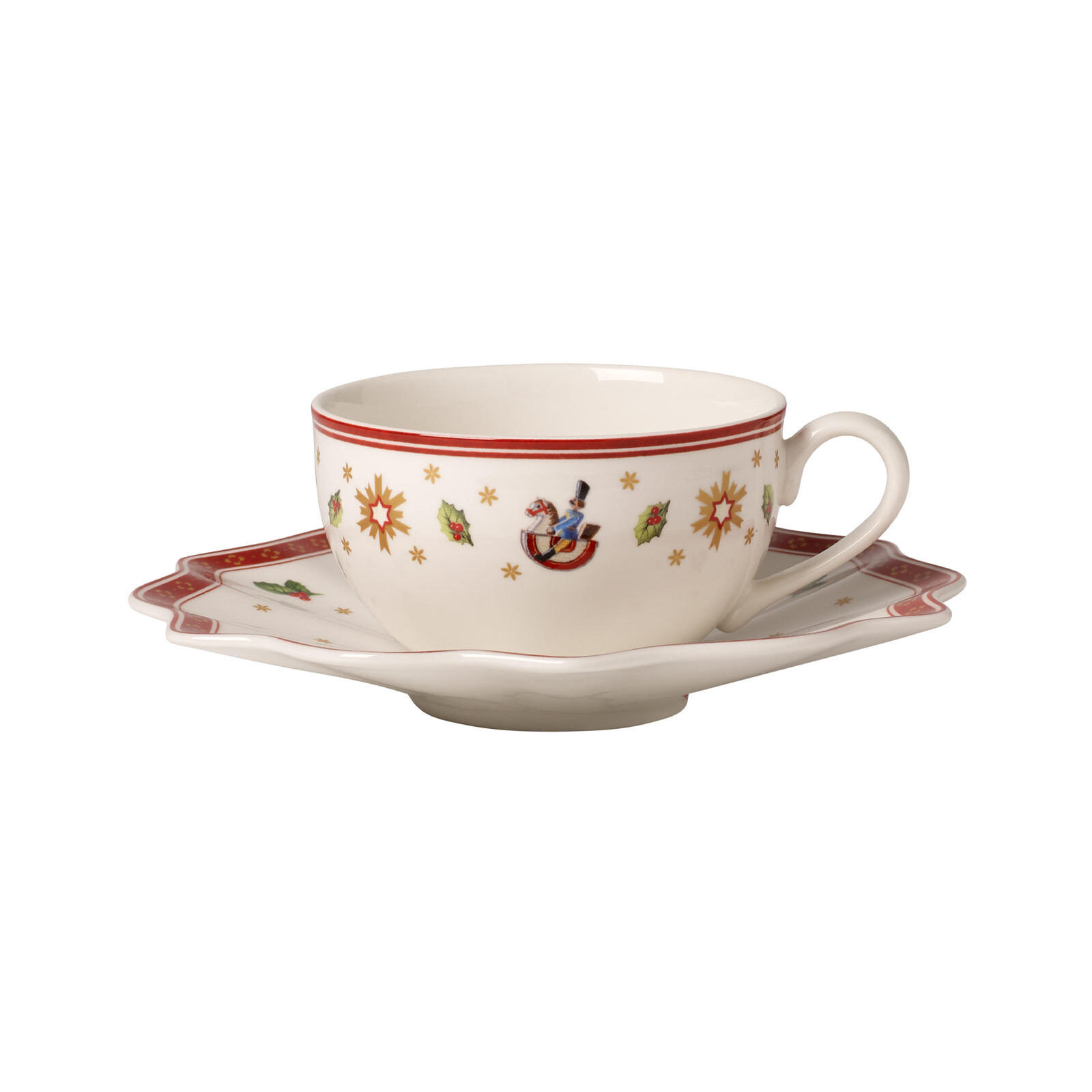 KAFFEETASSE MIT UNTERTASSE Toy's Delight bunt 170 ml - Multicolor, Keramik (17.5/9.1/17.5cm) - Villeroy & Boch