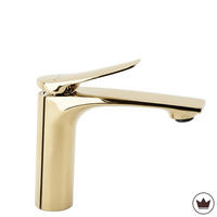 WASCHBECKENARMATUR Premium Rea Vision Gold Low - Goldfarben, Metall (4.2/14/15.2cm) - REA