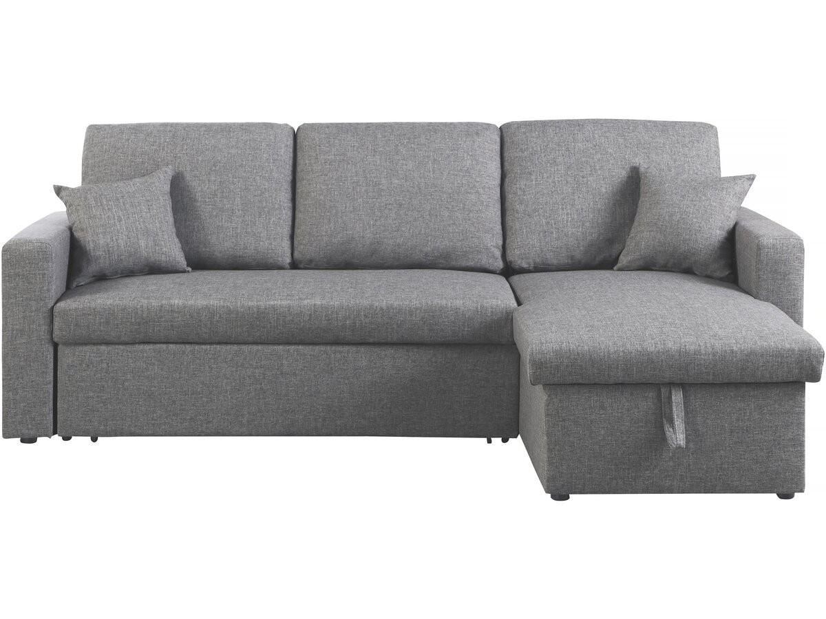 ECKSOFA alain ii Hellgrau - Grau, Textil (145/221cm) - Habitat Garten