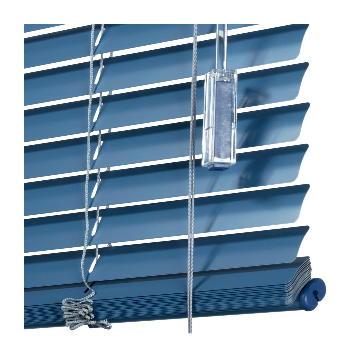 ALUMINIUMJALOUSIE 25mm Blau 120 X 175 cm - Blau, Textil (120/175cm) - VIEWTEX