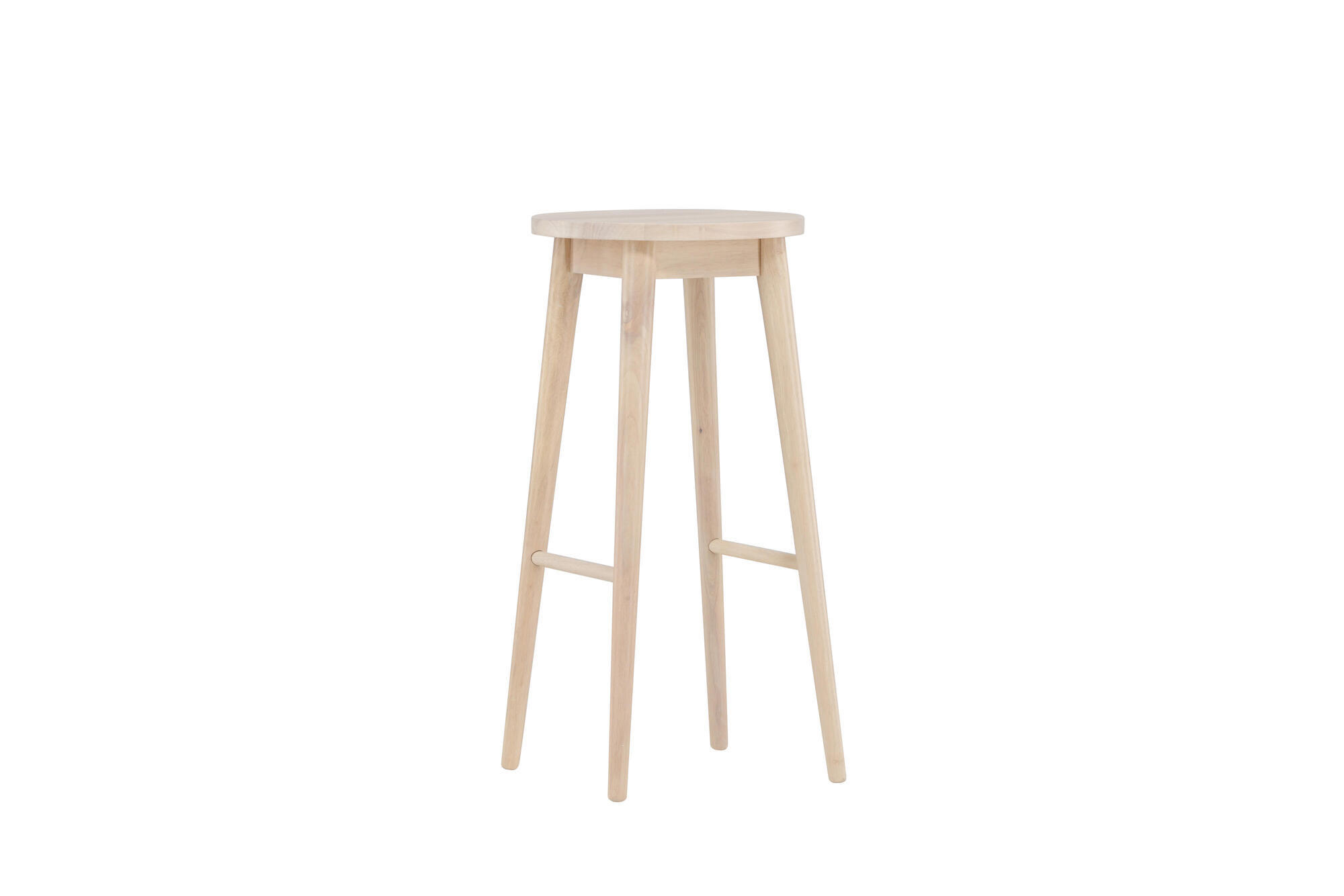 BARHOCKER MOLLOSAND Beige 36x36x75 cm - Beige, Holz (36/75/36cm) - FURNLUX