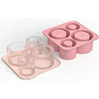 EISWÜRFELFORM Silikon für Stanley Cup 30-40 Oz - Rosa, Kunststoff (15.2/5.2/15.2cm)