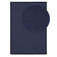 SISALTEPPICH Sana Blau 140x200 cm - Blau, Naturmaterialen/Kunststoff (140/1cm) - KUNSTLOFT