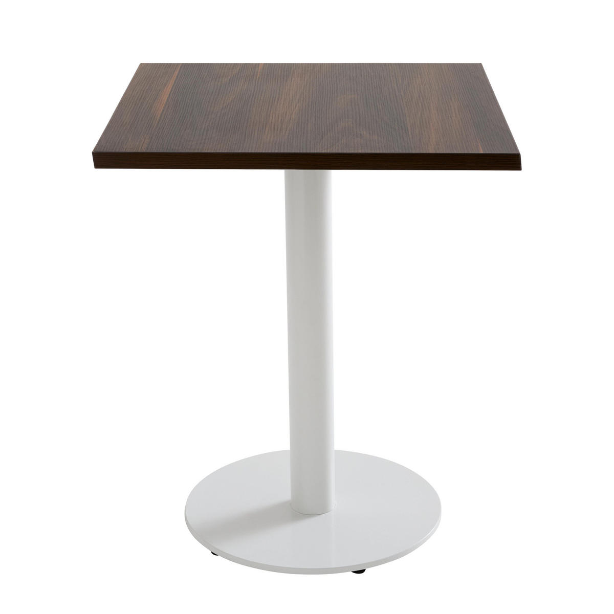 TISCHPLATTE quadratischer 60 cm, Dunkelholz - Eichefarben/Dunkelbraun, Holz/Holzwerkstoff (60/2/60cm) - Oviala