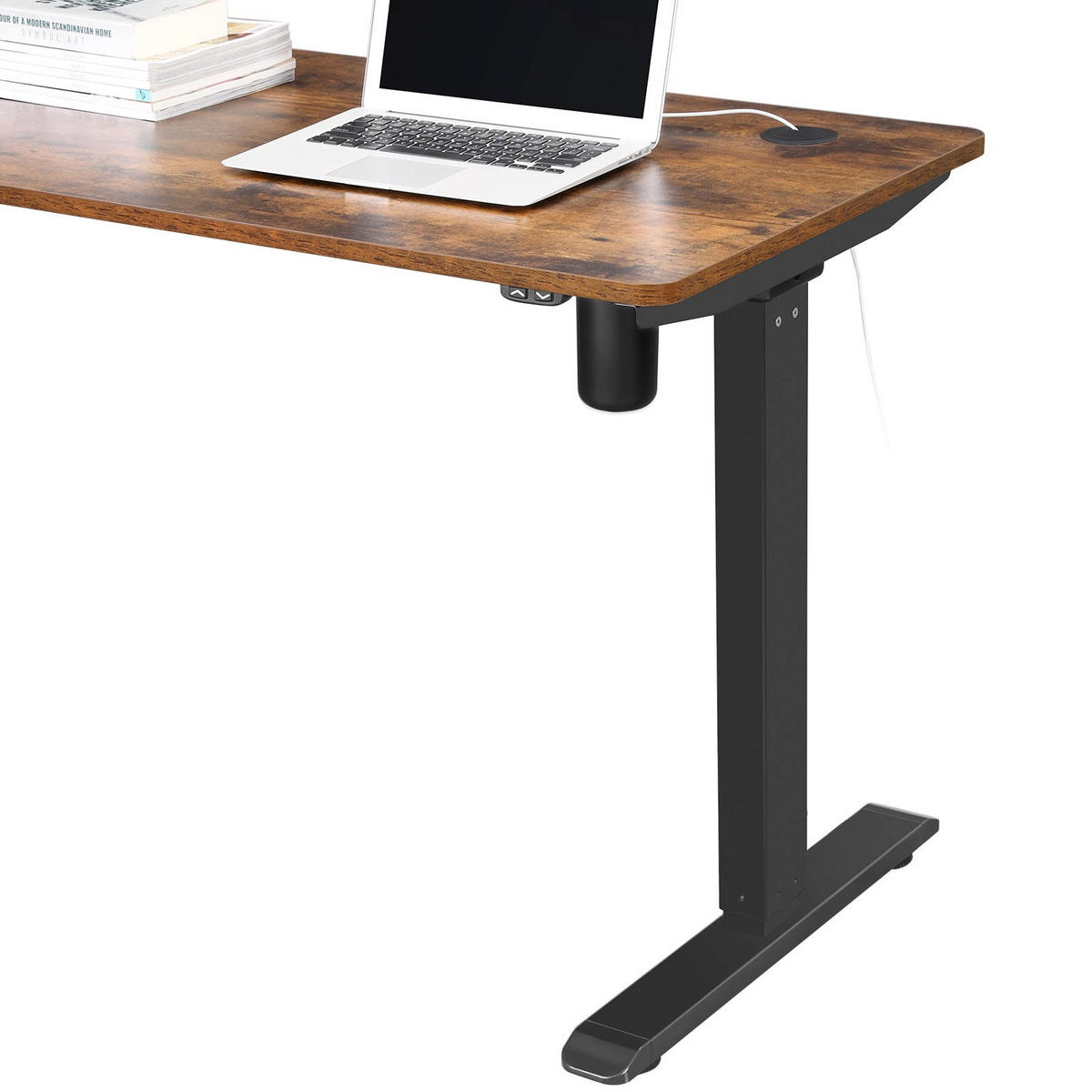 TISCHGESTELL Nouakchott - Schwarz, Metall (147/60/112cm) - Hansiro
