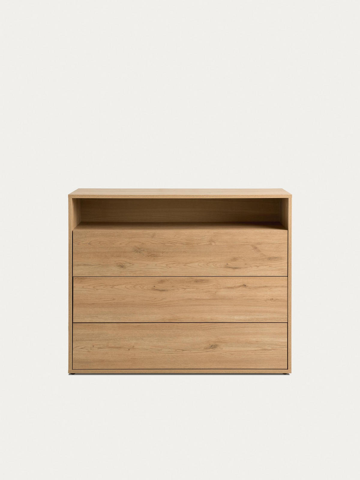 KOMMODE Hegas Natur 103.5 cm x 83.8 cm - Braun, Holzwerkstoff (103/83/40cm) - Kenay Home