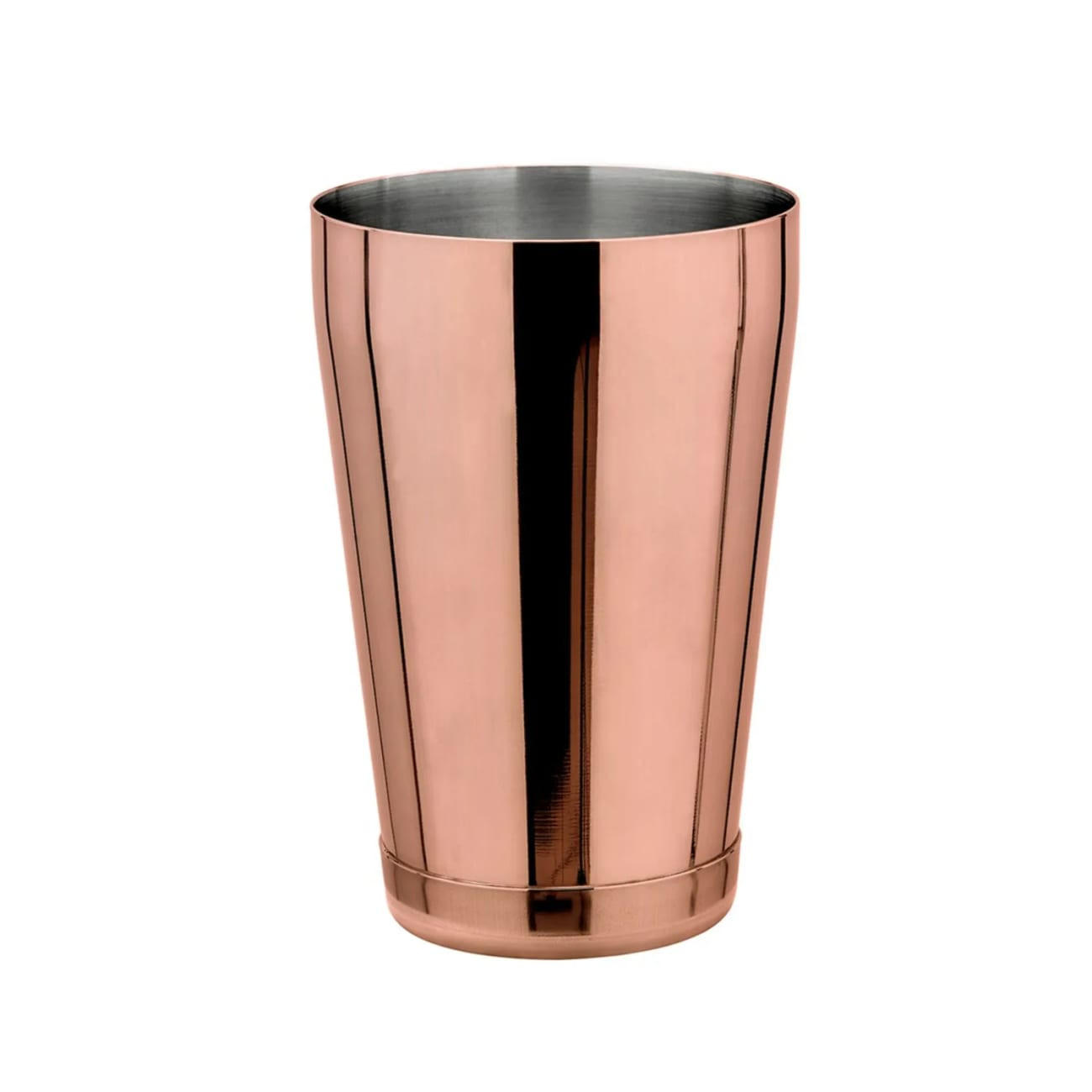 COCKTAILSHAKER TIN TIN Speed, Edelstahl, Kupfer-Optik, 18oz - Kupferfarben, Metall (9/13/9cm) - ich-zapfe