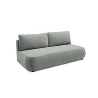 SOFA Antonio 3 Sitzplätze Grau - Grau, Holz (210/82/106cm) - Petits-meubles