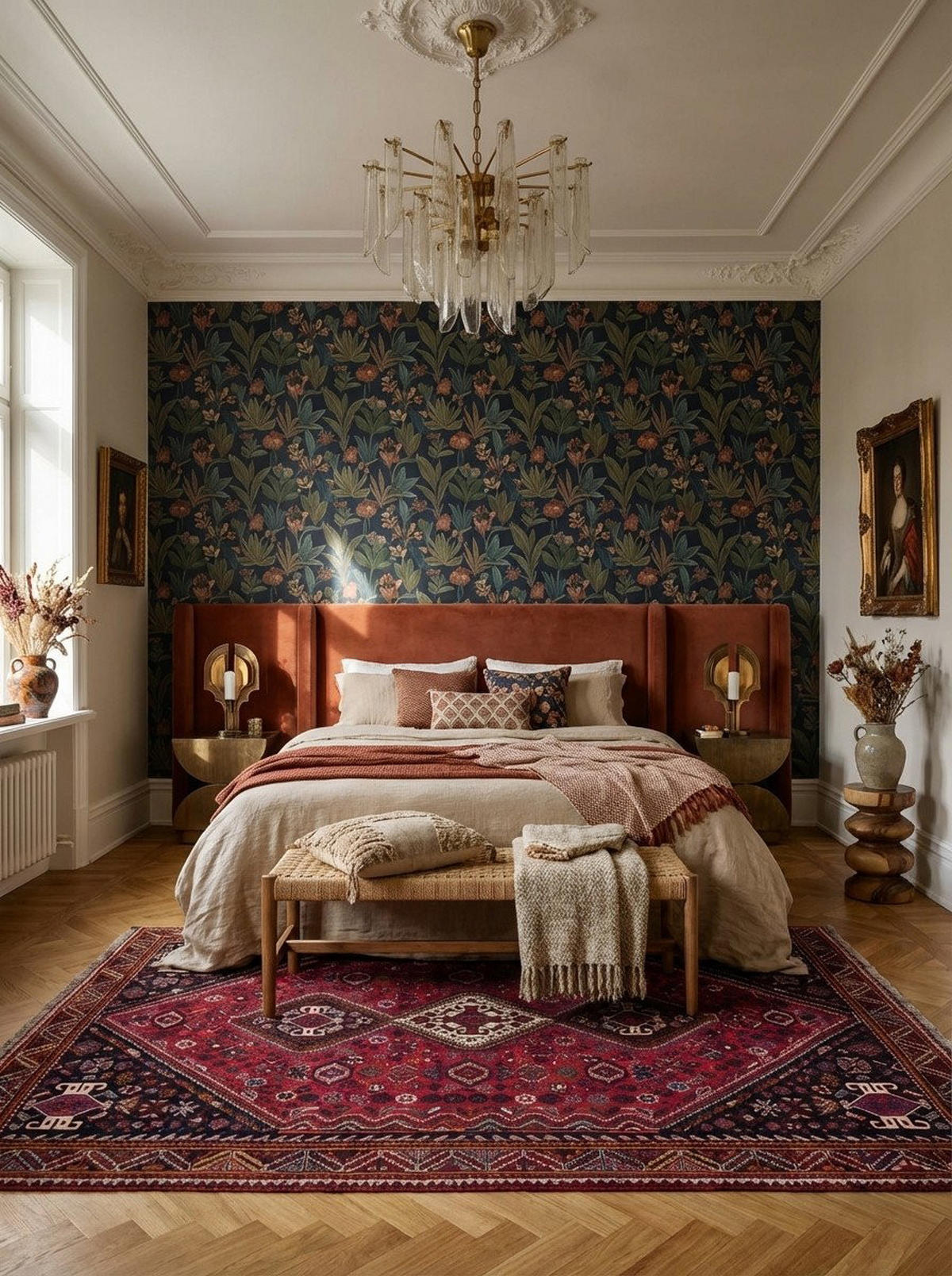 TEPPICH Gashgai Rot 300/198 cm Schurwolle - Rot, Textil (198/300cm) - Looma