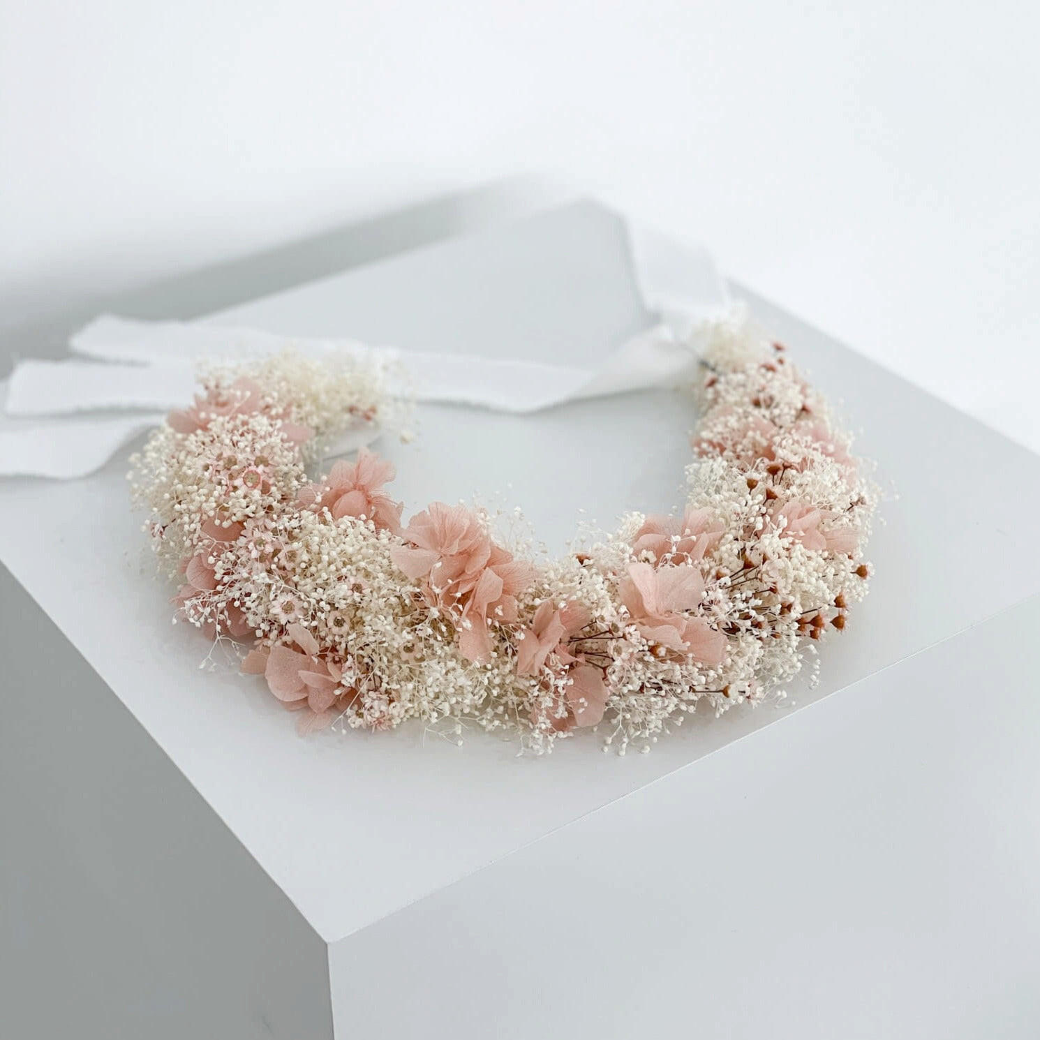 Lykke & You Haarkranz Rosa 30 cm
