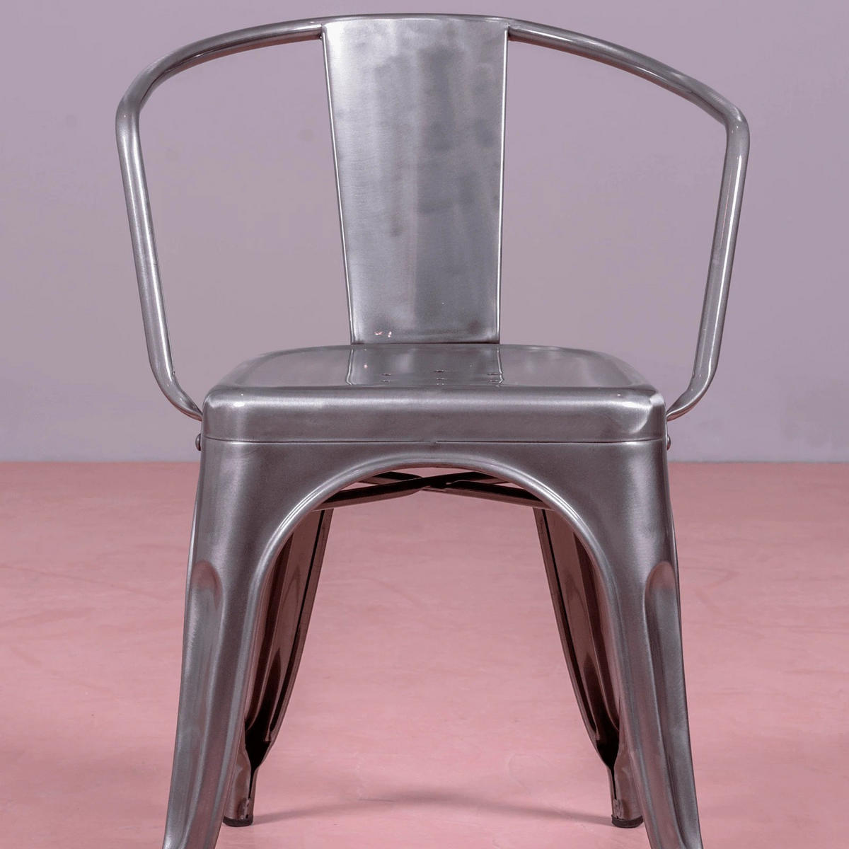 STUHL Metall Alufarben - Alufarben, Metall (51/72/47cm) - Nest Dream