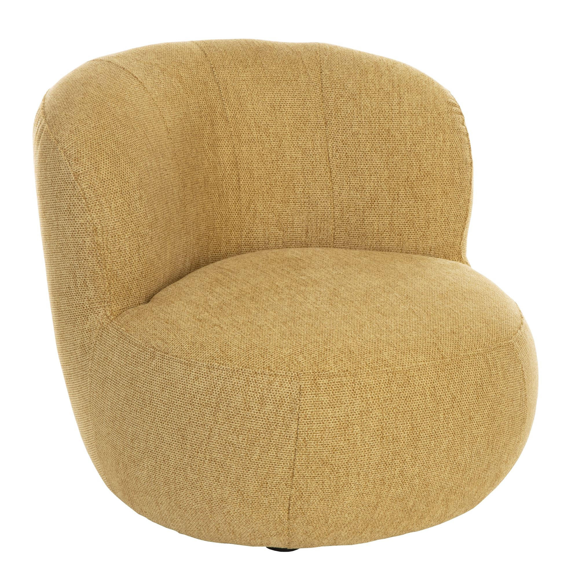 KINDERSESSEL Kayla Flachgewebe gelb - Gelb, Kunststoff (55/61/50cm) - 58aufmkessel