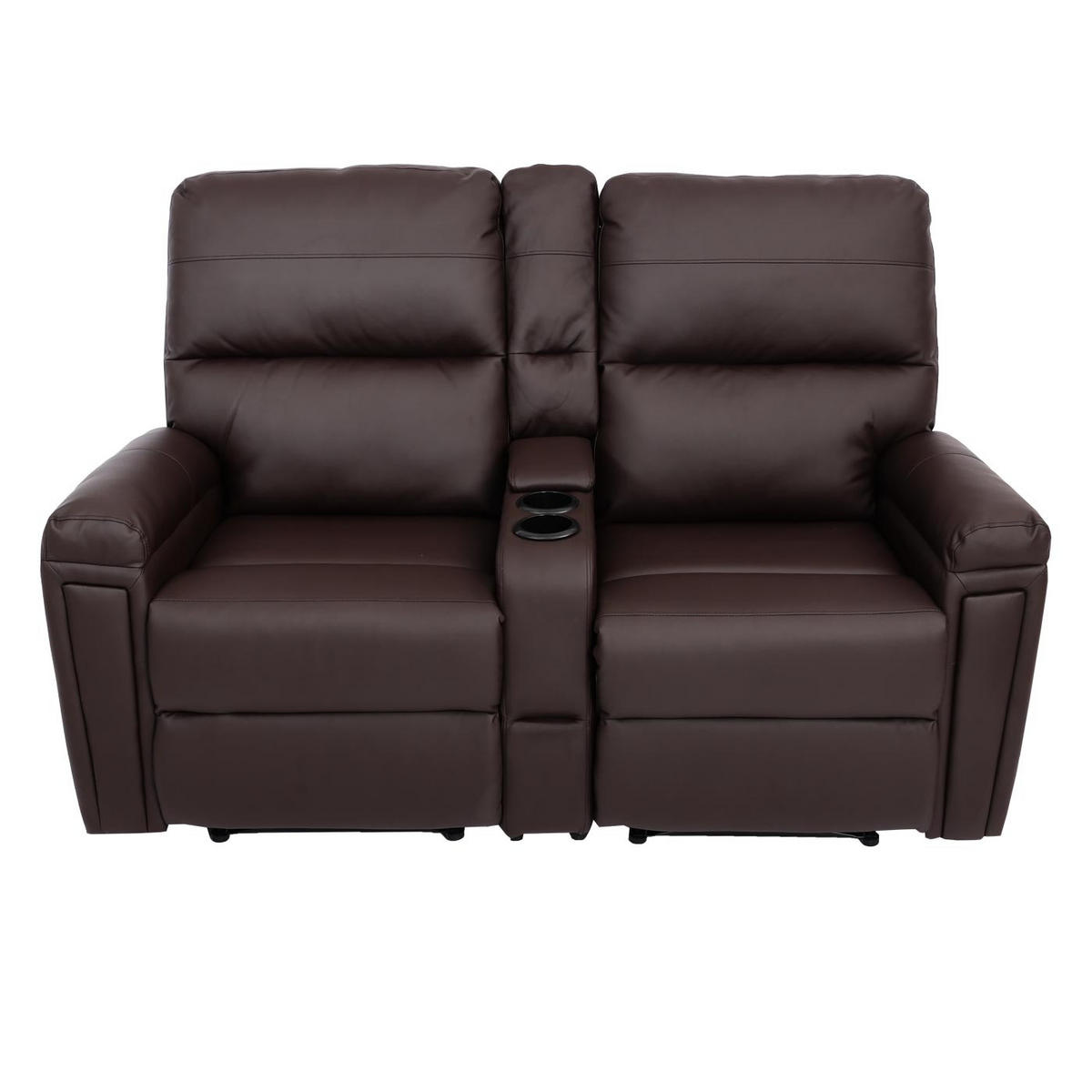 2ER KINOSESSEL Dunkelbraun - Dunkelbraun, Textil (157/102/166cm) - MCW