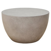 COUCHTISCH Rund Grau 64 x 64 x 38 cm - Grau, Metall (64/64/38.5cm) - Nordlys