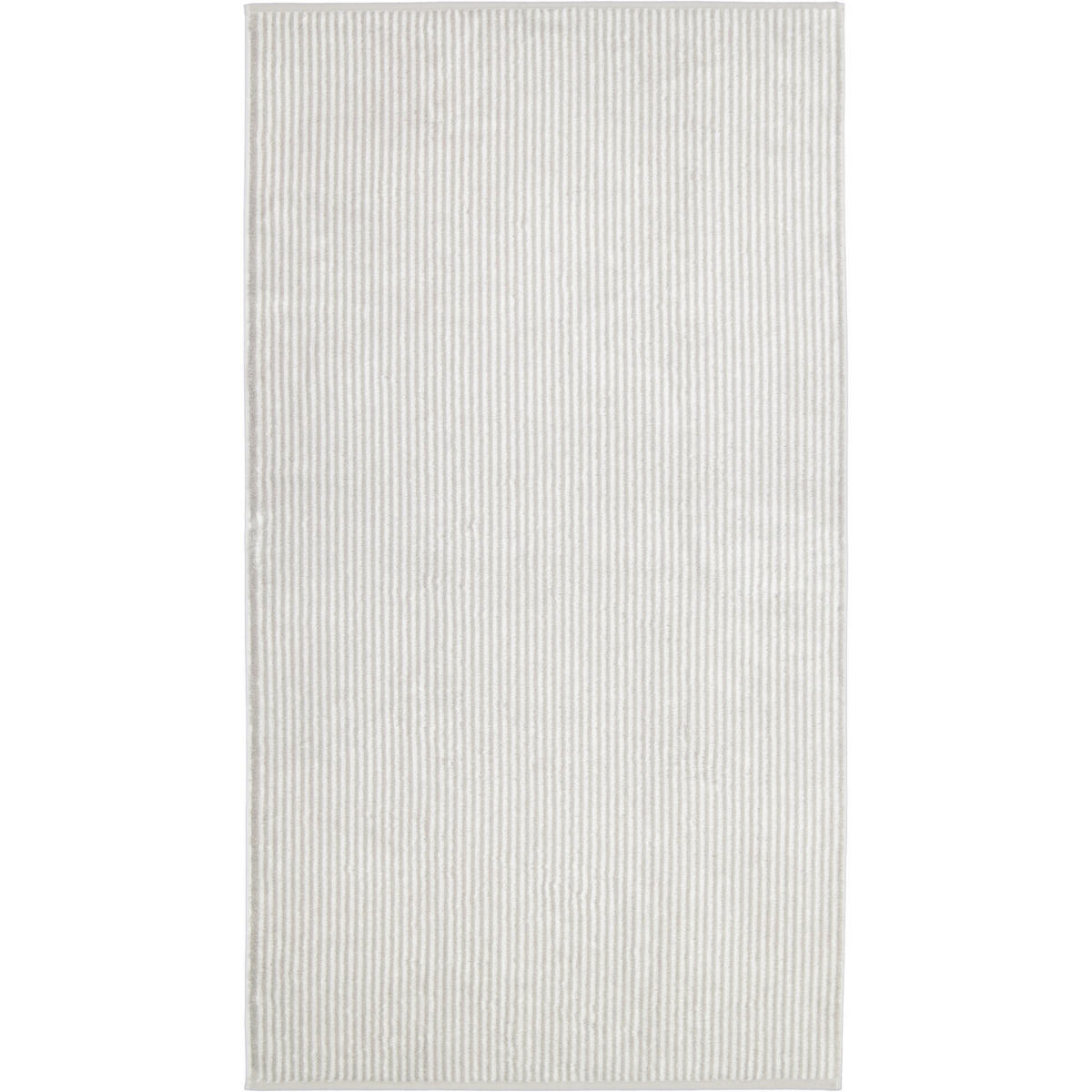 DUSCHTUCH TWO-TONE STRIPES 480 PLATIN - 76 - Grau, Textil (80/150cm) - Cawoe