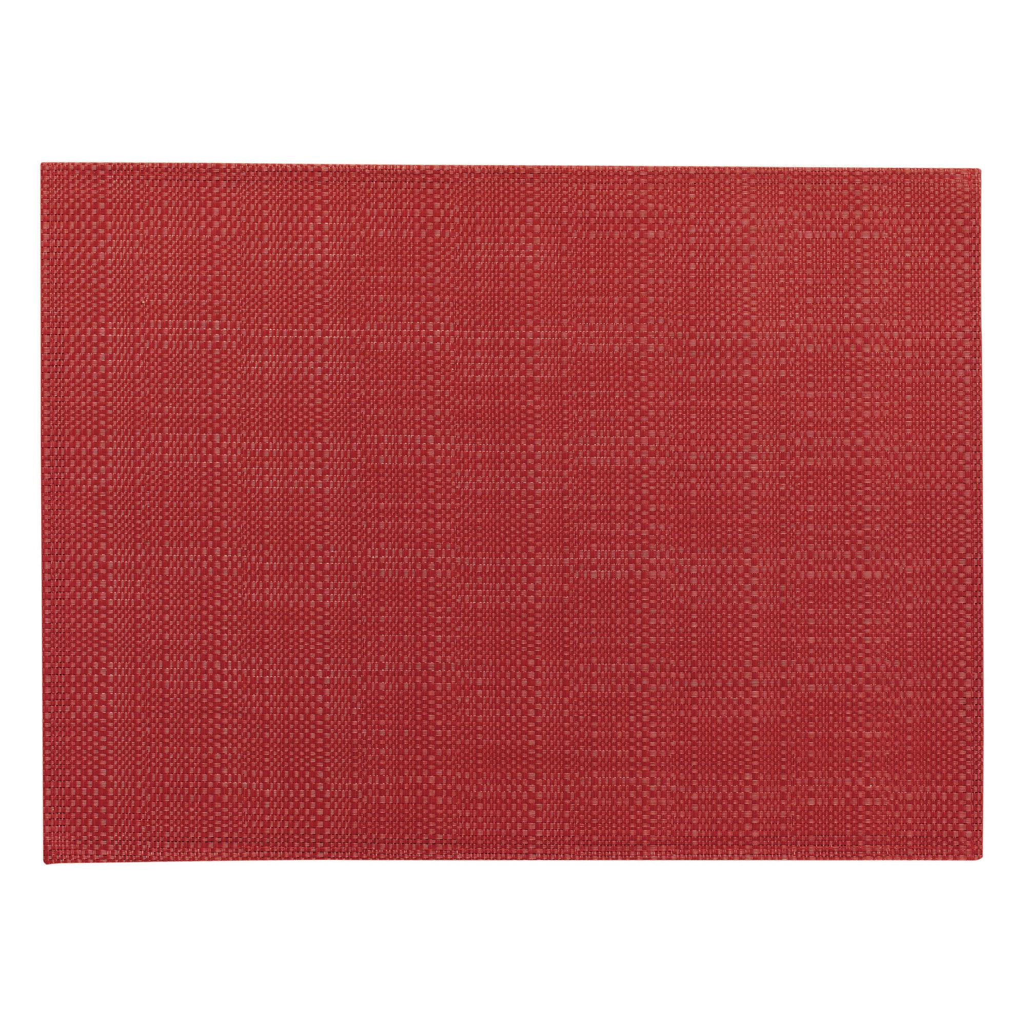 TISCHSET Canna sauerkirsche 33 x 45 cm - Kirschrot, Textil (33/45cm) - Winkler