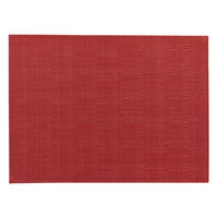 TISCHSET Canna sauerkirsche 33 x 45 cm - Kirschrot, Textil (33/45cm) - Winkler
