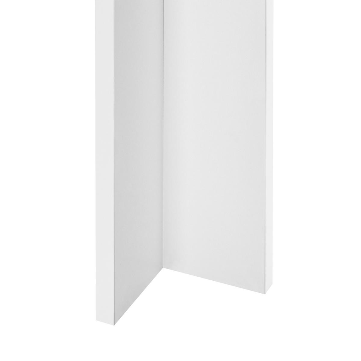 ESSTISCH Algermissen - Dunkelgrau/Weiß, Holzwerkstoff (80/80/76cm) - [en.casa]