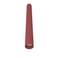 DECKENLEUCHTE Rond - Rot, Metall (6/6/60cm) - Lumicom