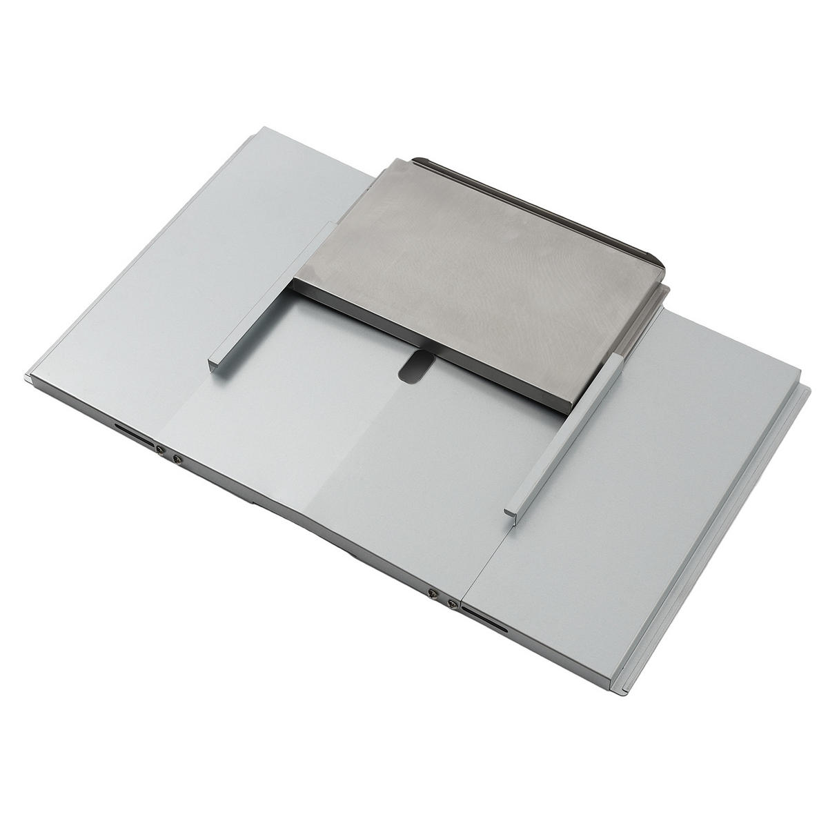 UNIVERSAL-FETTWANNE Gasgrill Stahl - Silberfarben, Metall (78/2/37cm) - TAINO