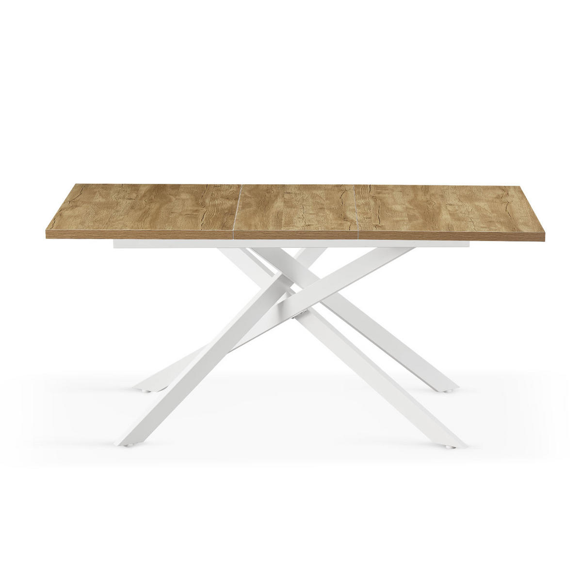 ESSTISCH BEA 120-160/80/76 cm Wildeiche - Wildeiche, Holz (80/120/76cm) - B&D Home